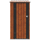 Garden Sheds Brown 103 x 86 x 200 cm Metal