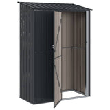 Garden Sheds Anthracite 140.5 x 74 x 200 cm Metal