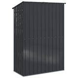 Garden Sheds Anthracite 140.5 x 74 x 200 cm Metal