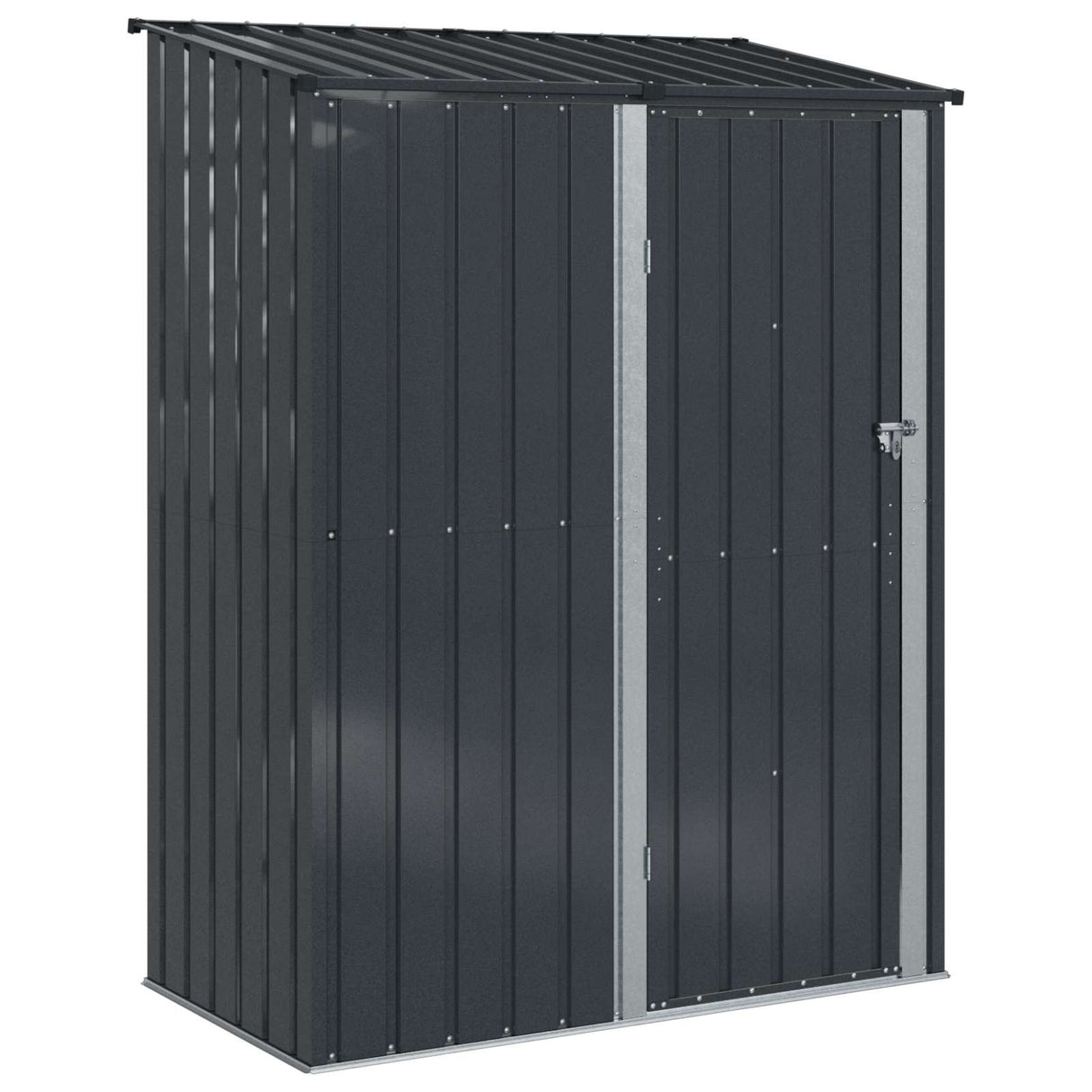 Garden Sheds Anthracite 153.5 x 86 x 200 cm Metal