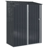 Garden Sheds Anthracite 153.5 x 86 x 200 cm Metal
