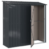 Garden Sheds Anthracite 203.5 x 73 x 200 cm Metal
