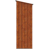 Garden Sheds Brown 203.5 x 73 x 200 cm Metal