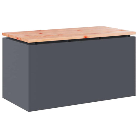 Garden Bench Anthracite 80 x 40 x43 cm Steel