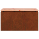 Garden Bench Rusty 80 x 40 x43 cm Weathering steel