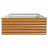 Garden Raised Bed 290 x 100 x 36 cm Galvanised Steel