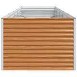 Garden Raised Bed 485 x 100 x 68 cm Galvanised Steel