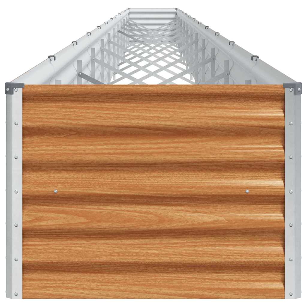 Garden Raised Bed 1164 x 50 x 36 cm Galvanised Steel