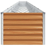 Garden Raised Bed 1164 x 50 x 36 cm Galvanised Steel