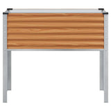 Garden Planter Light Brown 100.5 x 40.5 x 90 cm