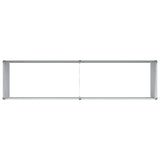 Garden Raised Bed Light Brown 195 x 50 x 68 cm Galvanised Steel