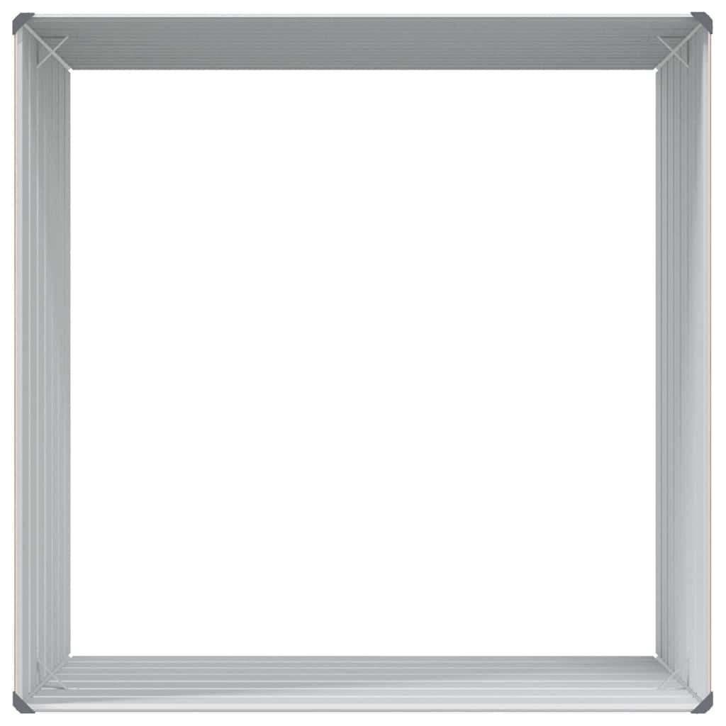 Garden Raised Bed Light Brown 100 x 100 x 77 cm