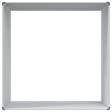 Garden Raised Bed Light Brown 100 x 100 x 77 cm