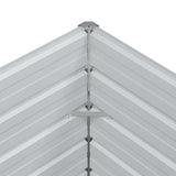 Garden Raised Bed Light Brown 320 x 80 x 77 cm Galvanised Steel