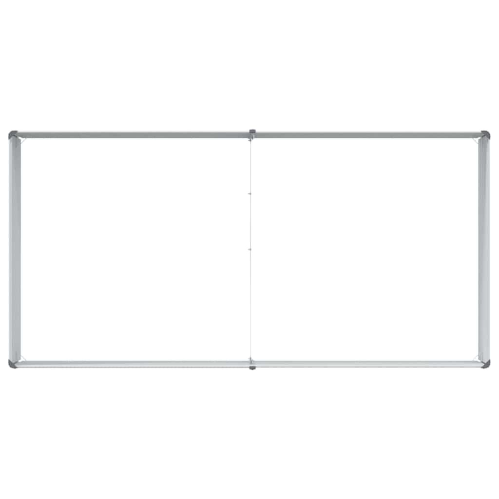 Garden Raised Bed Light Brown 160 x 80 x 45 cm Galvanised Steel
