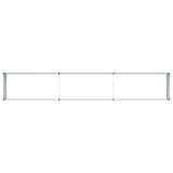 Garden Raised Bed Light Brown 240 x 40 x 45 cm Galvanised Steel