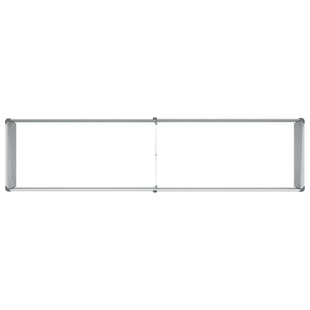 Garden Raised Bed Light Brown 160 x 40 x 77 cm Galvanised Steel