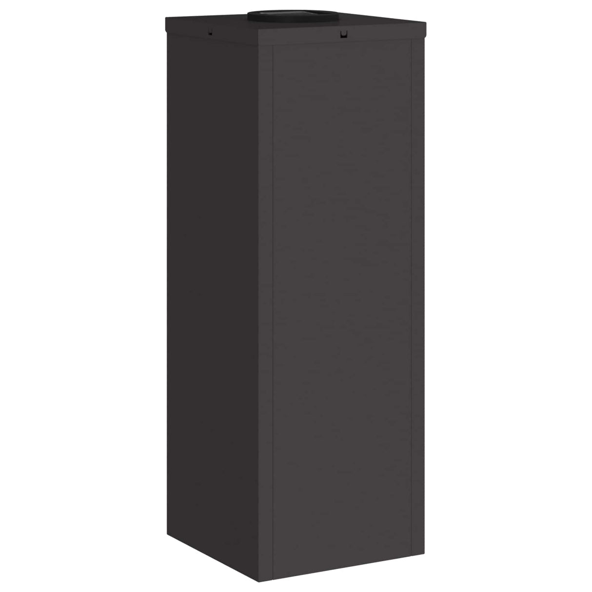 Solar Led Pathway Light 2 pcs Black Cold Rolled Steel