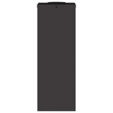 Solar Led Pathway Light 2 pcs Black Cold Rolled Steel