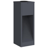 Solar Led Pathway Light 2 pcs Anthracite Cold Rolled Steel