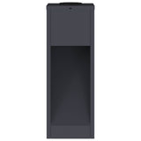 Solar Led Pathway Light 2 pcs Anthracite Cold Rolled Steel