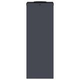 Solar Led Pathway Light 2 pcs Anthracite Cold Rolled Steel