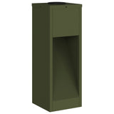 Solar Led Pathway Light 2 pcs Olive Green Cold Rolled Steel