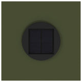 Solar Led Pathway Light 2 pcs Olive Green Cold Rolled Steel