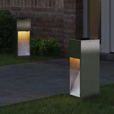 Solar Led Pathway Light 2 pcs Stainless Steel Stainless Steel