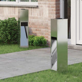 Solar Led Pathway Light 2 pcs Galvanized Galvanized