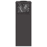 Solar LED Pathway Light 2 pcs Black Cold Rolled Steel