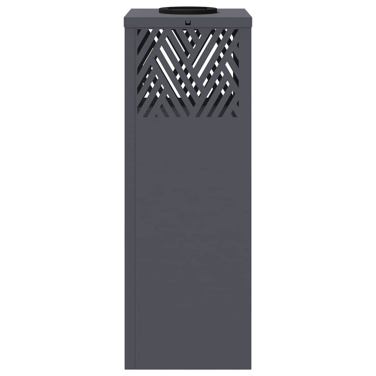 Solar LED Pathway Light 2 pcs Anthracite Cold Rolled Steel