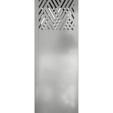 Solar LED Pathway Light Herringbone 2 pcs Galvanized Galvanized