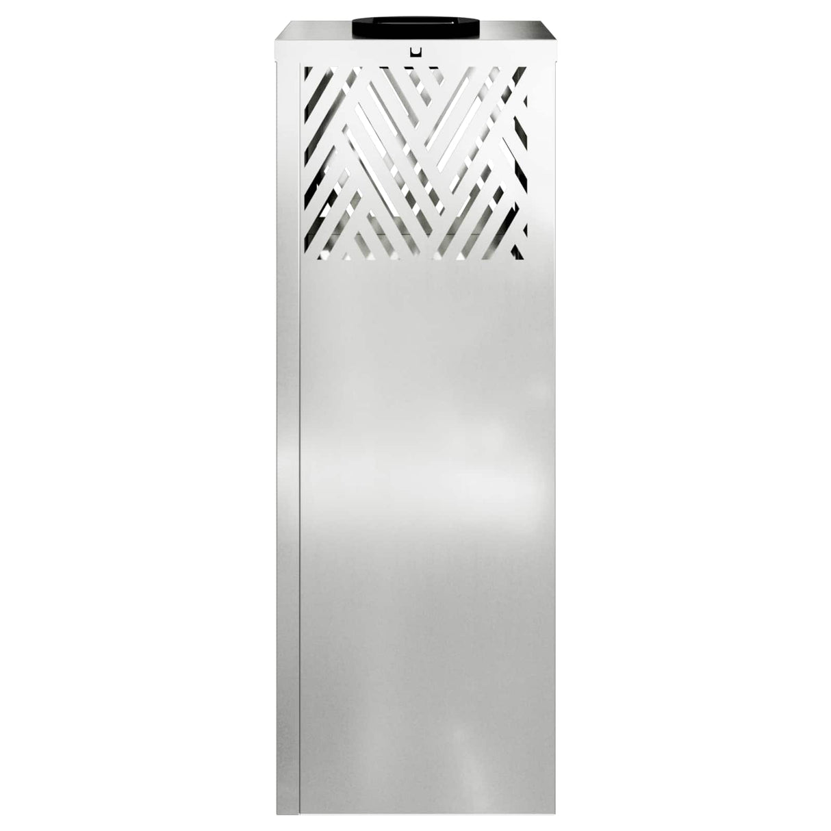 Solar LED Pathway Light Herringbone 2 pcs Galvanized Galvanized