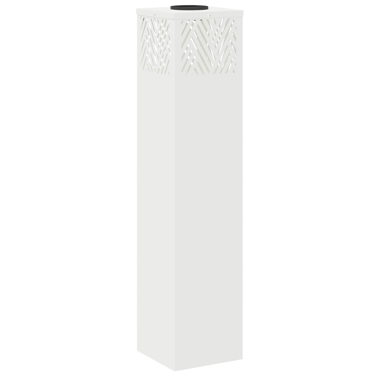 Solar LED Pathway Light 2 pcs White Cold Rolled Steel