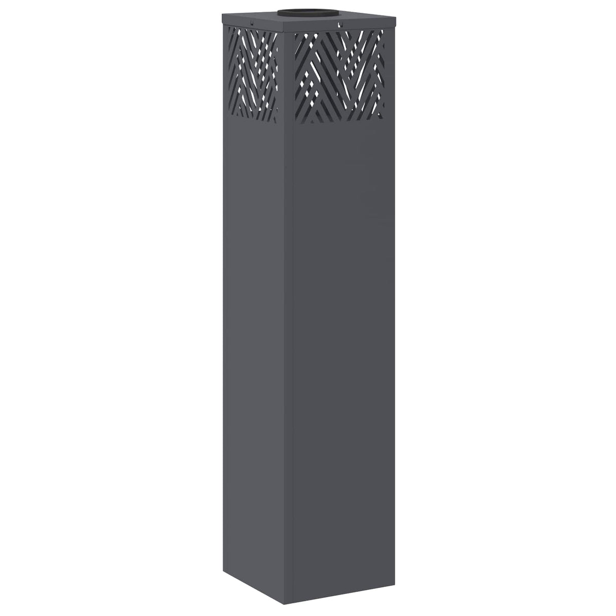 Solar LED Pathway Light 2 pcs Anthracite Cold Rolled Steel