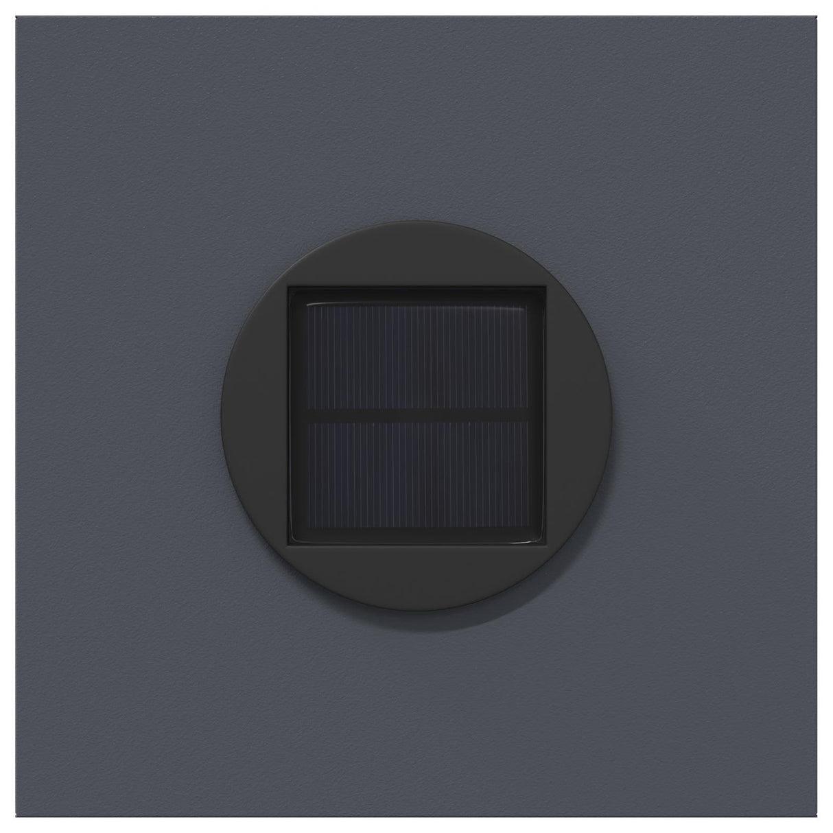 Solar LED Pathway Light 2 pcs Anthracite Cold Rolled Steel