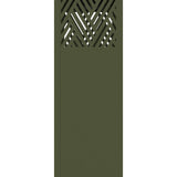 Solar LED Pathway Light 2 pcs Olive Green Cold Rolled Steel