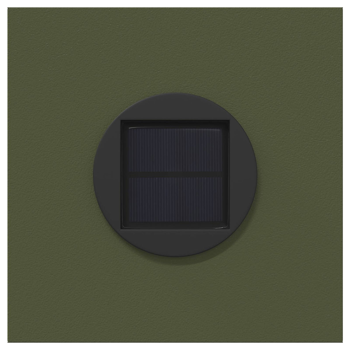 Solar LED Pathway Light 2 pcs Olive Green Cold Rolled Steel