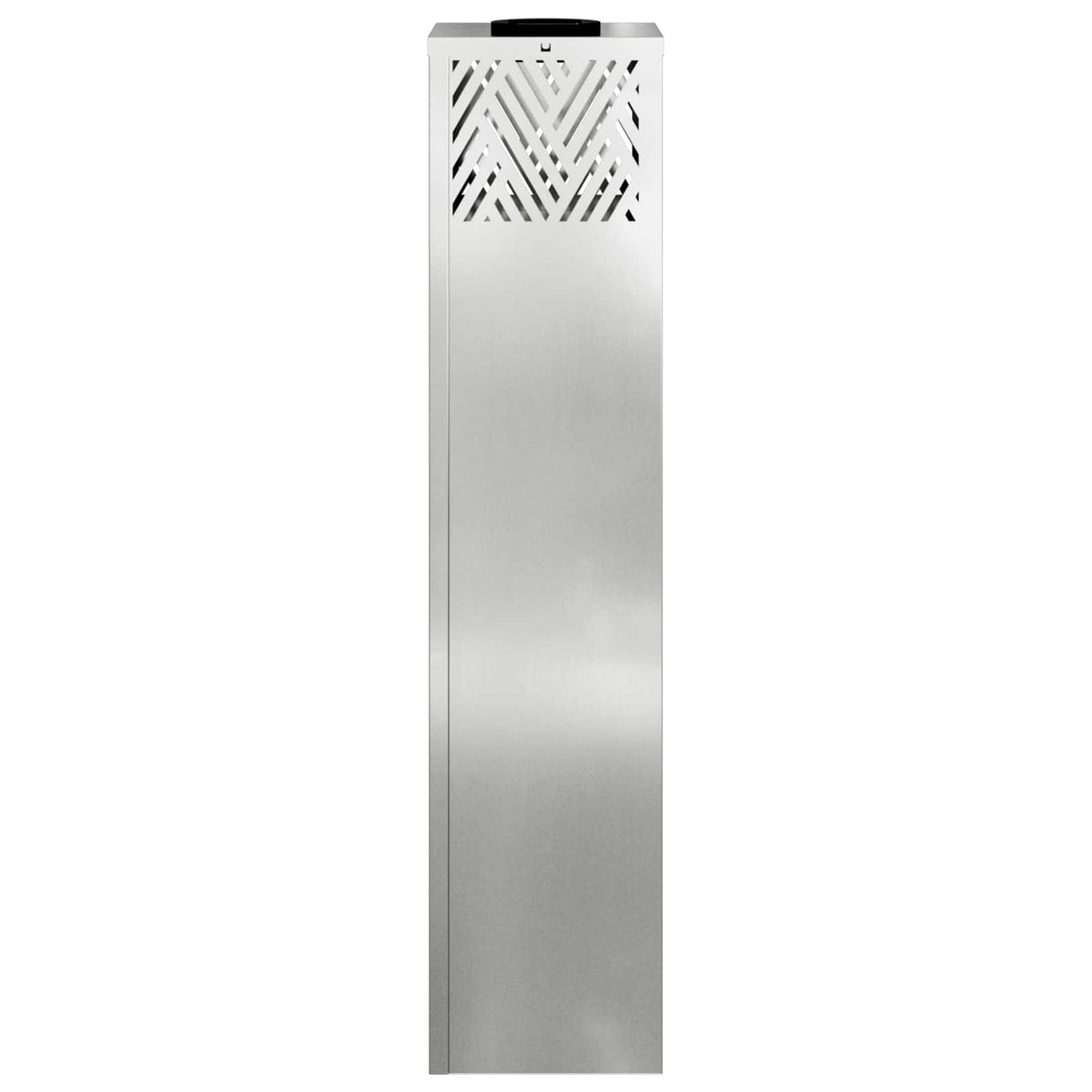 Solar LED Pathway Light Herringbone 2 pcs Galvanized Galvanized