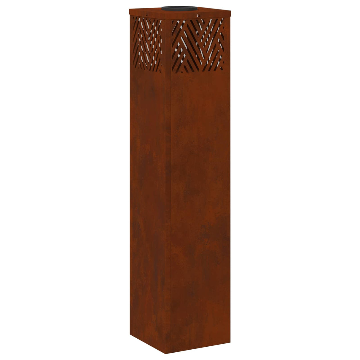 Solar LED Pathway Light 2 pcs Corten Steel Corten Steel