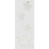 Solar LED Pathway Light 2 pcs White Cold Rolled Steel