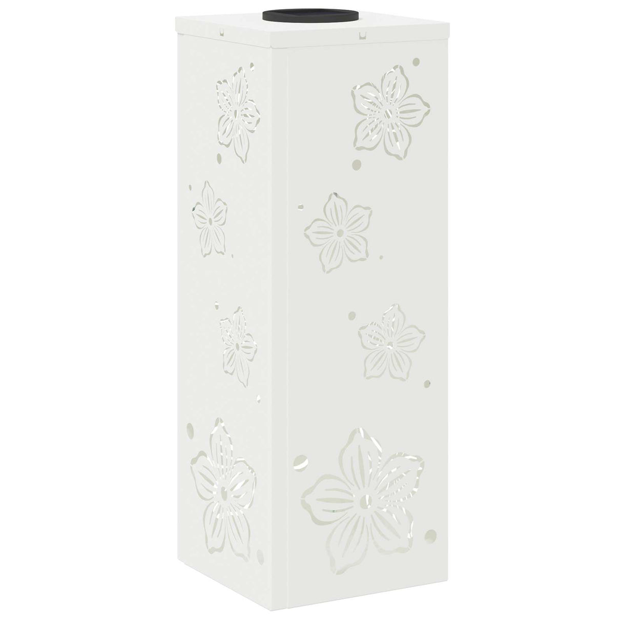 Solar LED Pathway Light 2 pcs White Cold Rolled Steel