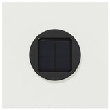 Solar LED Pathway Light 2 pcs White Cold Rolled Steel