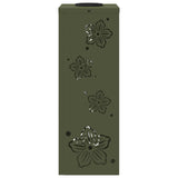 Solar LED Pathway Light 2 pcs Olive Green Cold Rolled Steel