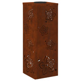 Solar LED Pathway Light 2 pcs Corten Steel Corten Steel