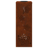 Solar LED Pathway Light 2 pcs Corten Steel Corten Steel