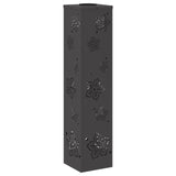 Solar LED Pathway Light 2 pcs Black Cold Rolled Steel