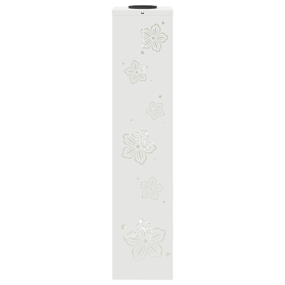 Solar LED Pathway Light 2 pcs White Cold Rolled Steel