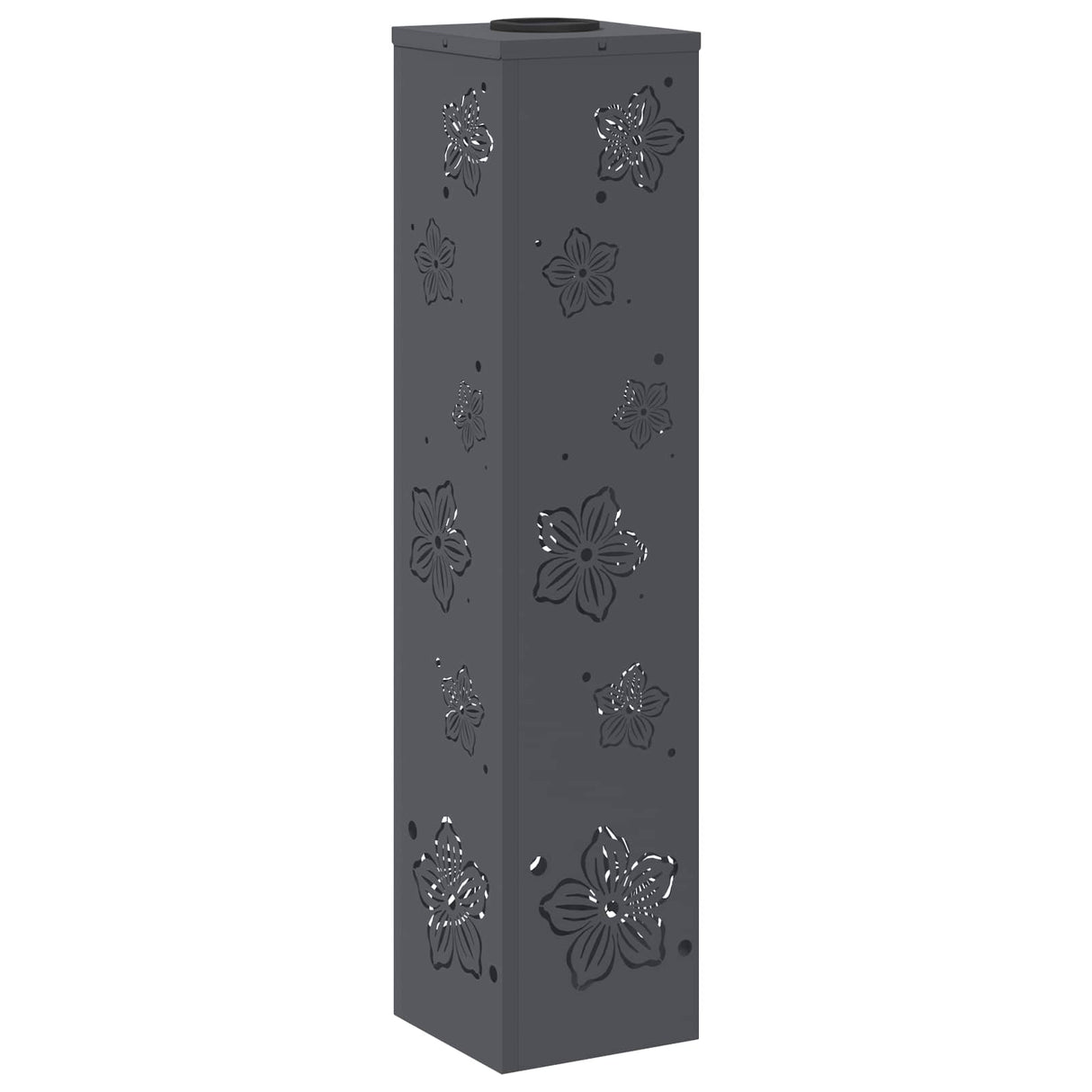 Solar LED Pathway Light 2 pcs Anthracite Cold Rolled Steel